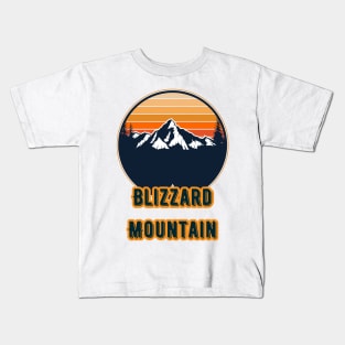 Blizzard Mountain Kids T-Shirt